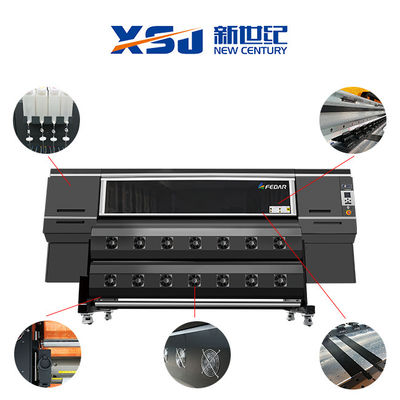150sqm/h Fedar CMYK Large Format Eco Solvent Printer